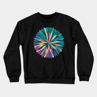 Abstract Geometric Crewneck Sweatshirt